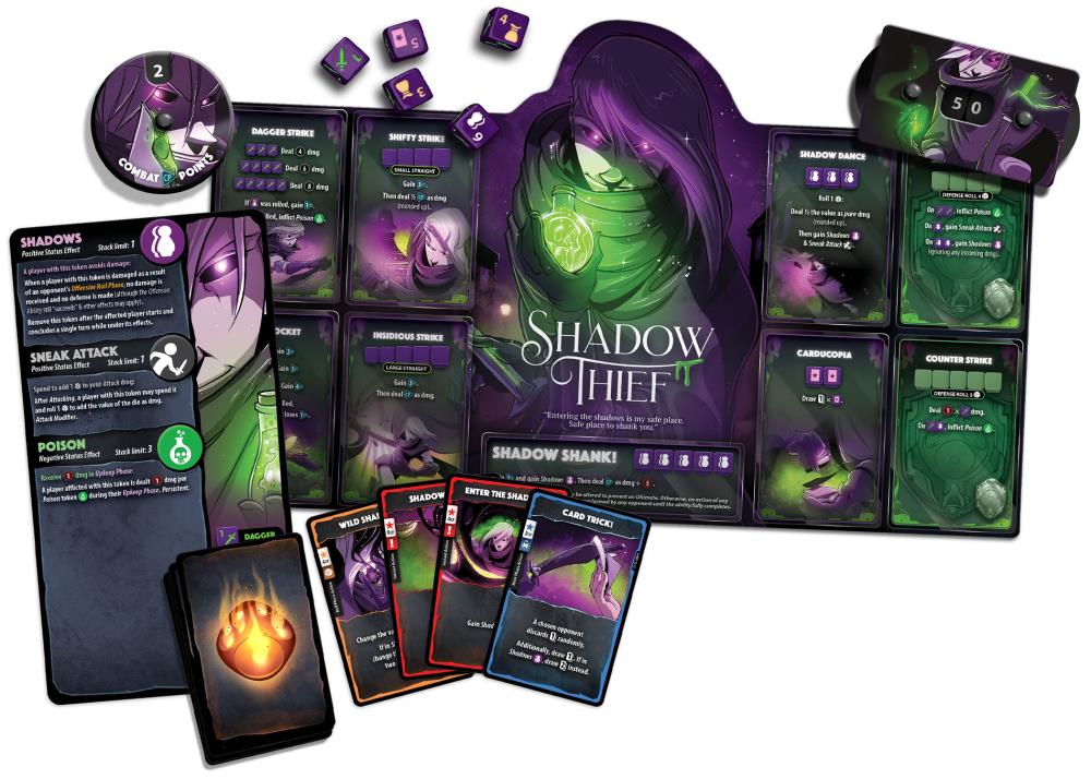 Dice Throne Shadow Thief Hero Pack Gallery Image 3