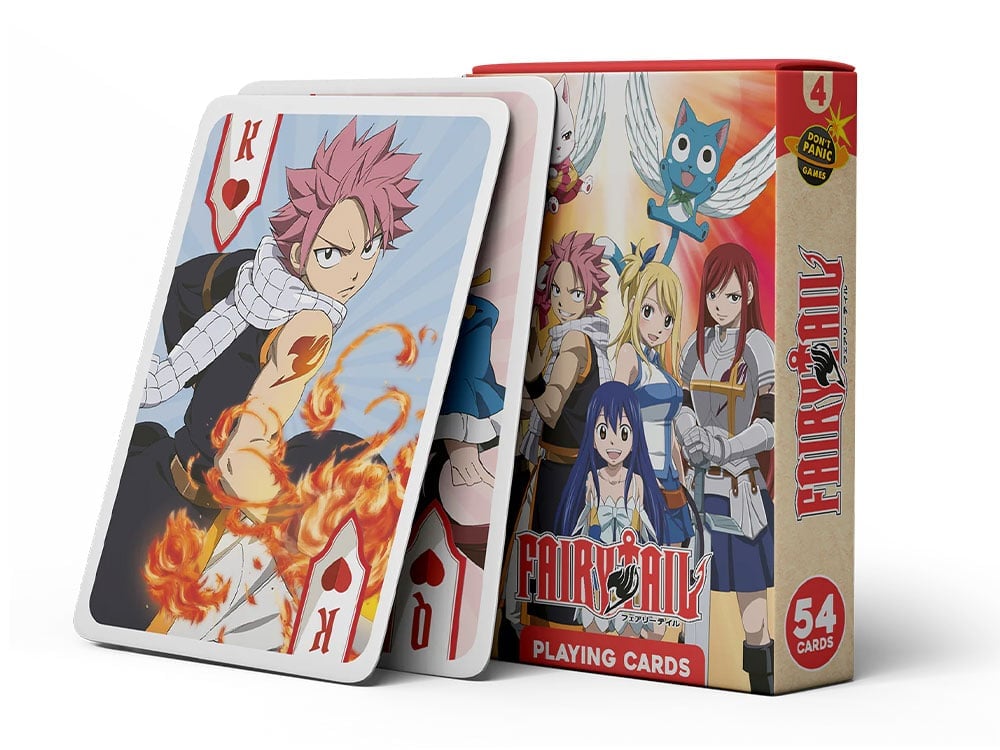 Mangacards Fairy Tail Playing Cards