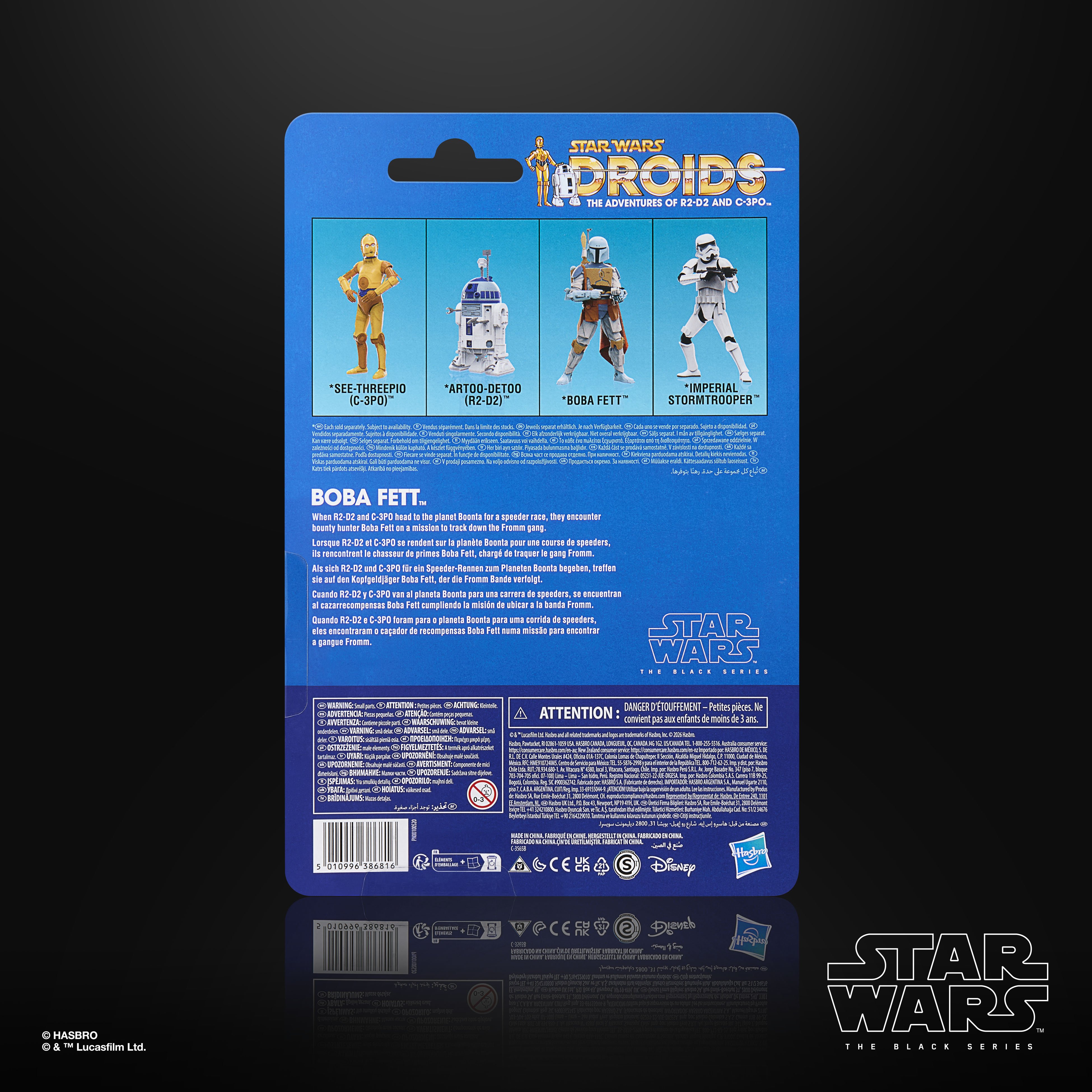 Star Wars: The Black Series Boba Fett (Droids) Action Figure Gallery Image 6