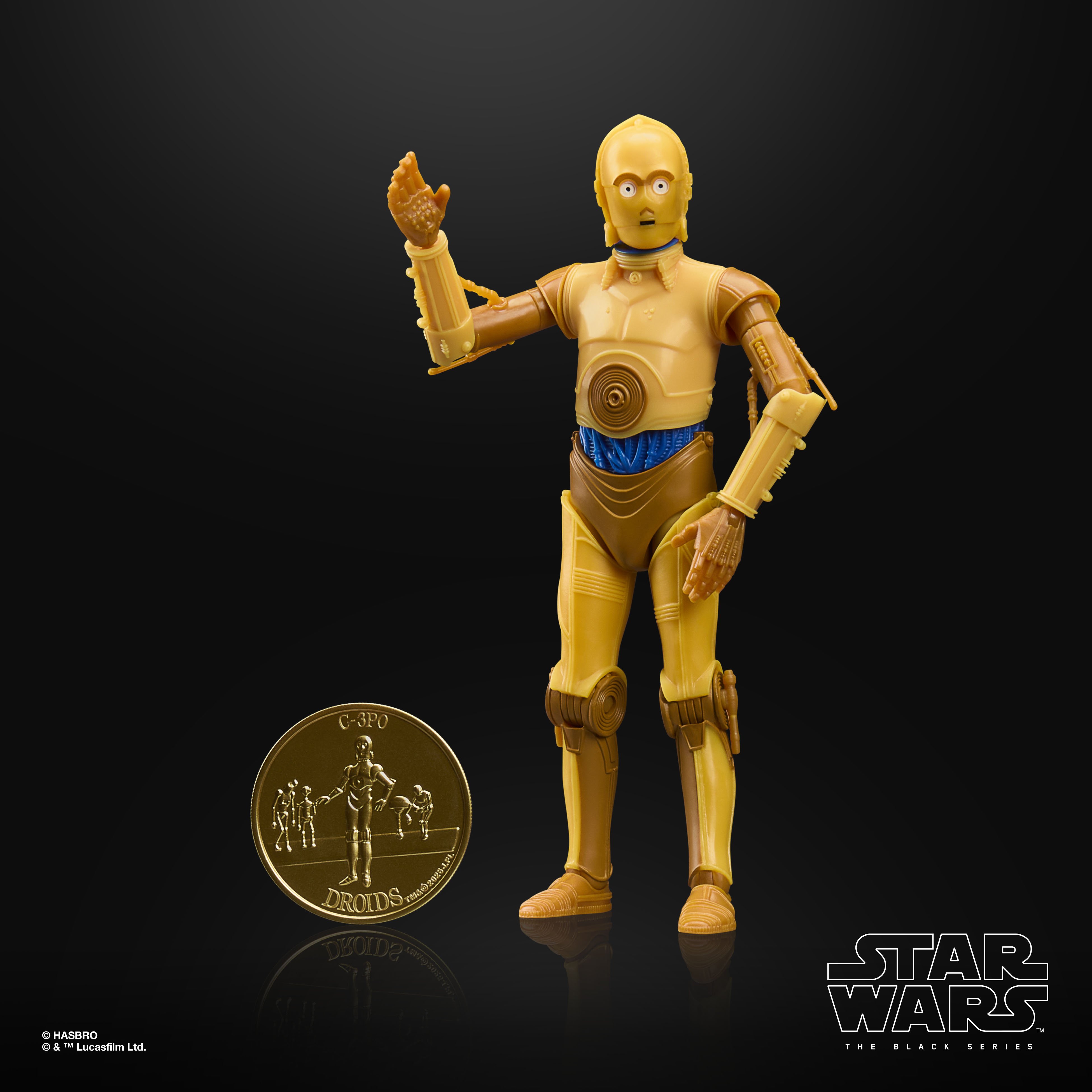 Star Wars: The Black Series C-3PO (Droids) Action Figure Gallery Image 7