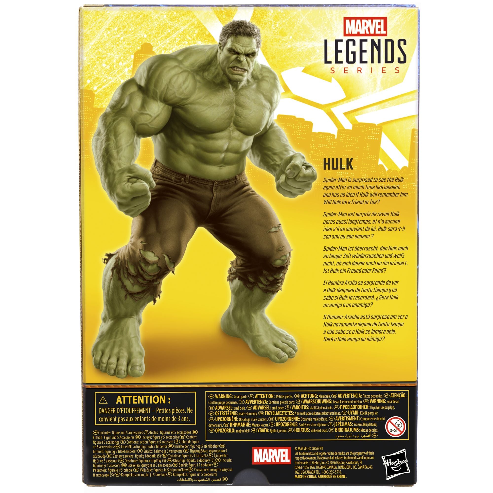 Spider-Man: Brand New Day Marvel Legends Hulk Action Figure Gallery Image 11