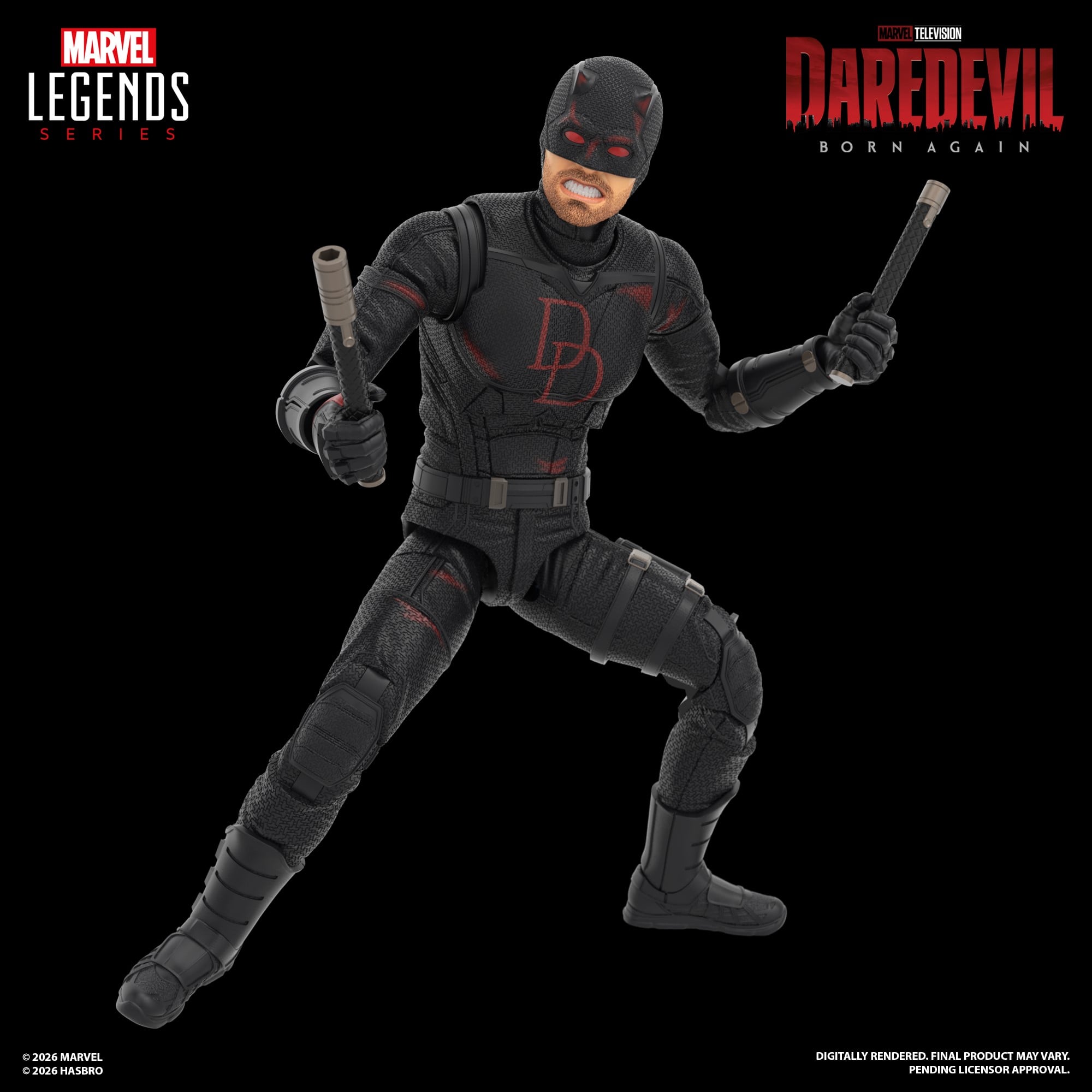 アメコミ Marvel Legends Daredevil Born Again Marvel Legends Series Daredevil: Born Again Daredevil 6-Inch