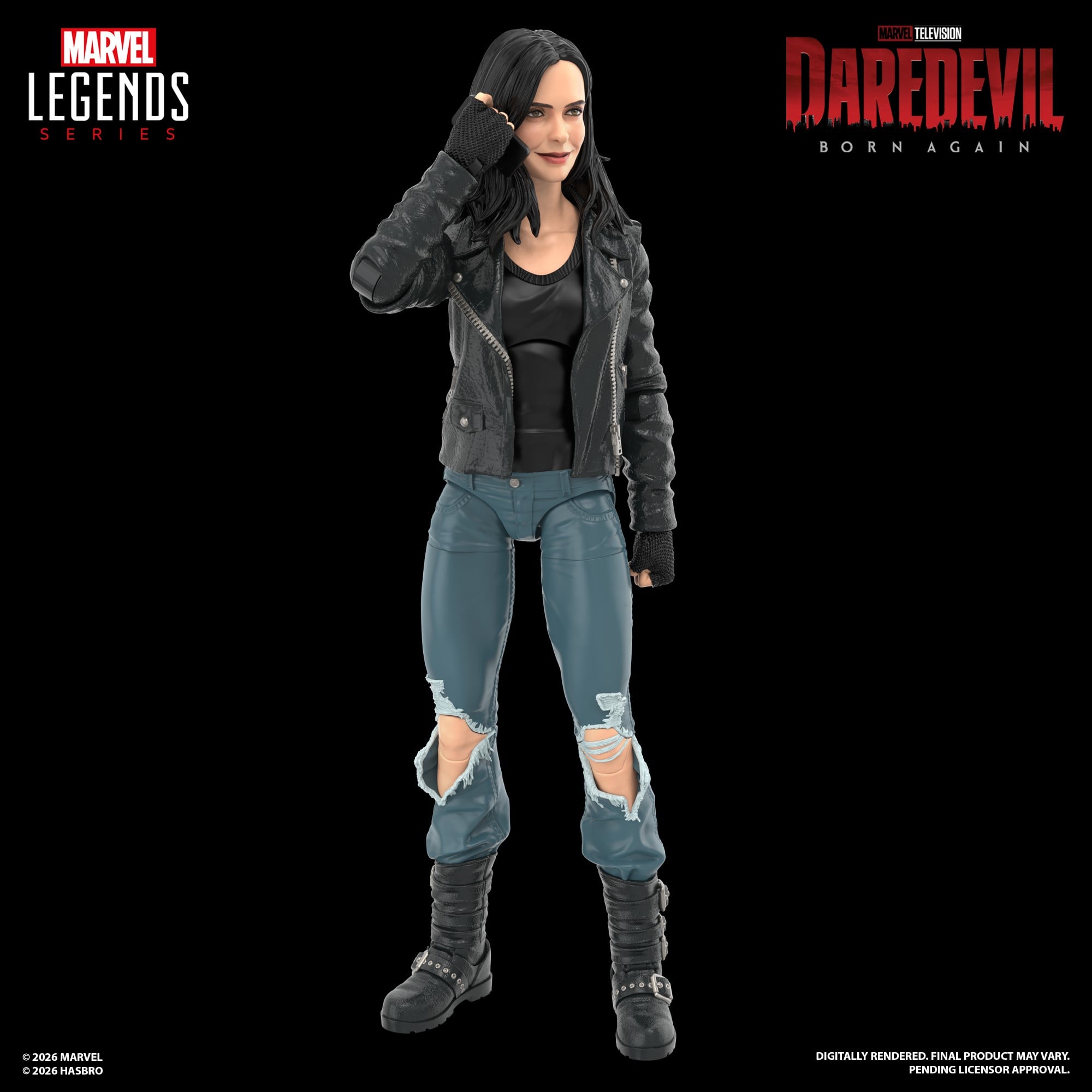 Daredevil: Born Again Marvel Legends Daredevil & Jessica Jones Action Figure Two-Pack Gallery Image 9
