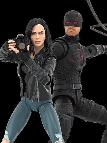 Daredevil: Born Again Marvel Legends Daredevil & Jessica Jones