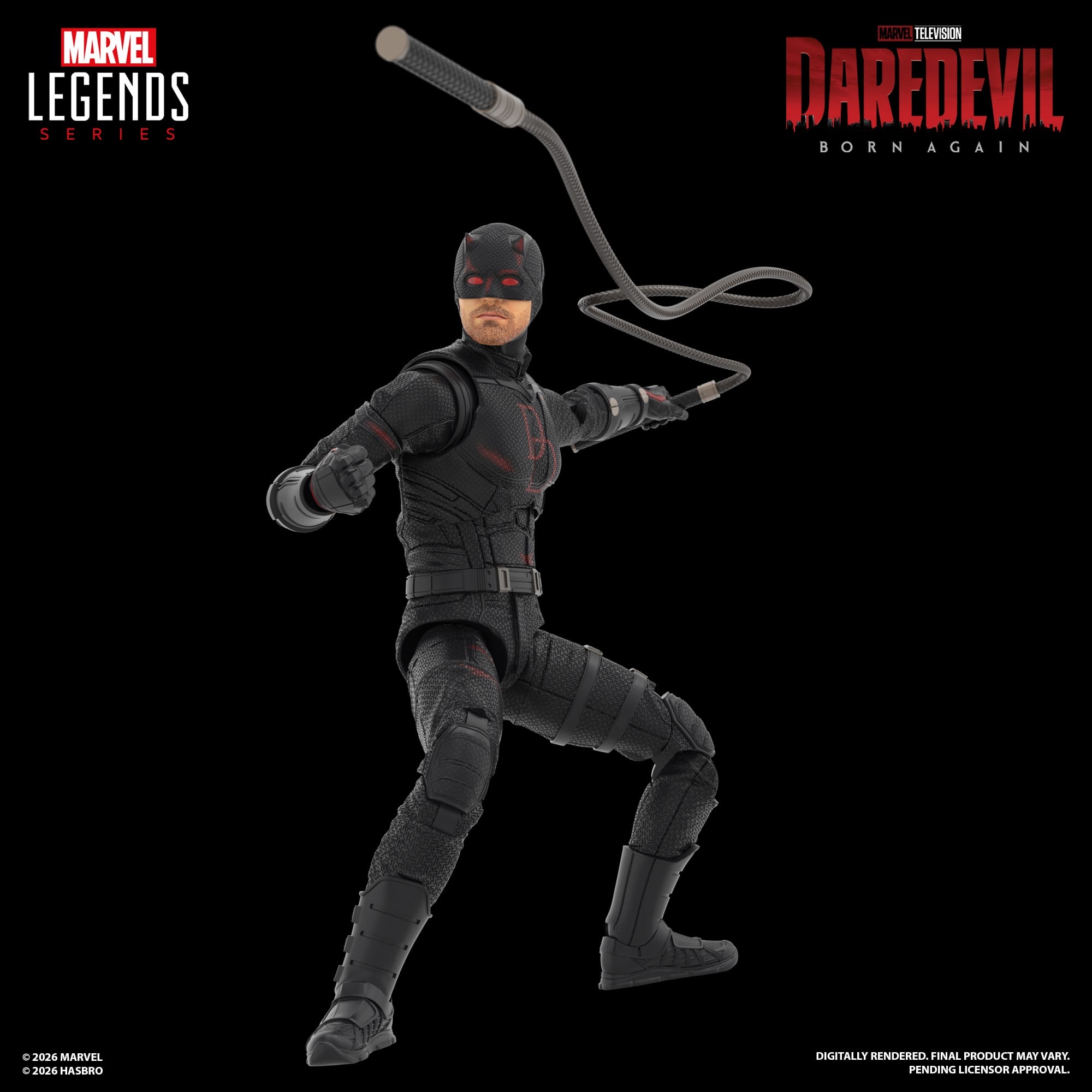 Daredevil: Born Again Marvel Legends Daredevil & Jessica Jones Action Figure Two-Pack Gallery Image 5