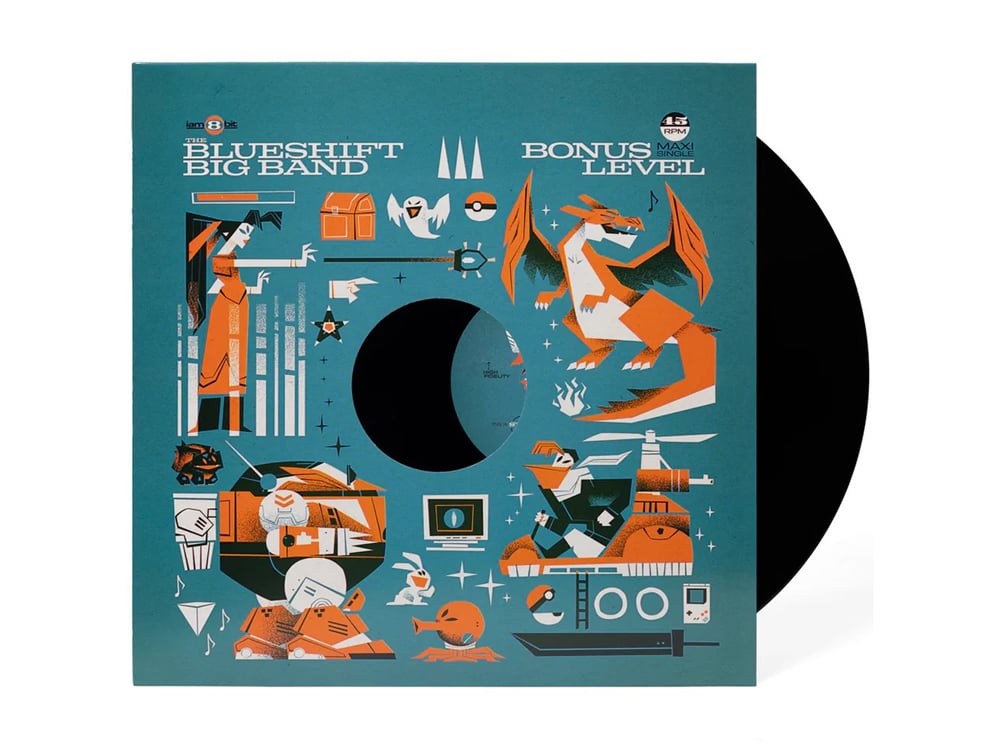邦楽 the AUTOMATICS Good Melodies LP Joystick Jazz: The Blueshift Big Band Plays Iconic Video Game Hits