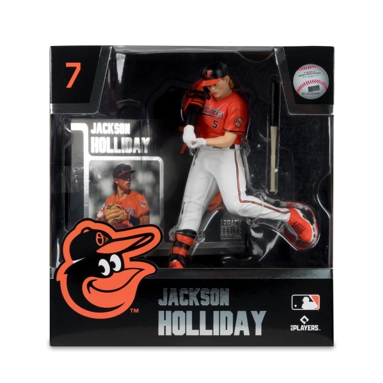 MLB SportsPicks Jackson Holliday (Baltimore Orioles) 7" Posed Figurer Gallery Image 8