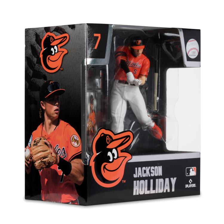 MLB SportsPicks Jackson Holliday (Baltimore Orioles) 7" Posed Figurer Gallery Image 9