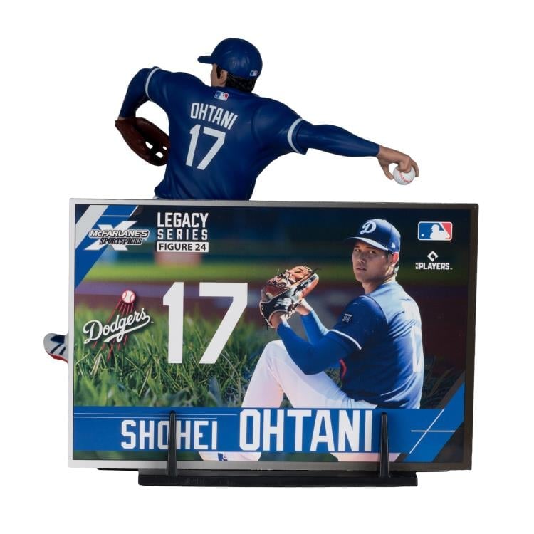 MLB SportsPicks Shohei Ohtani (Los Angeles Dodgers) 7" Posed Figure Gallery Image 5