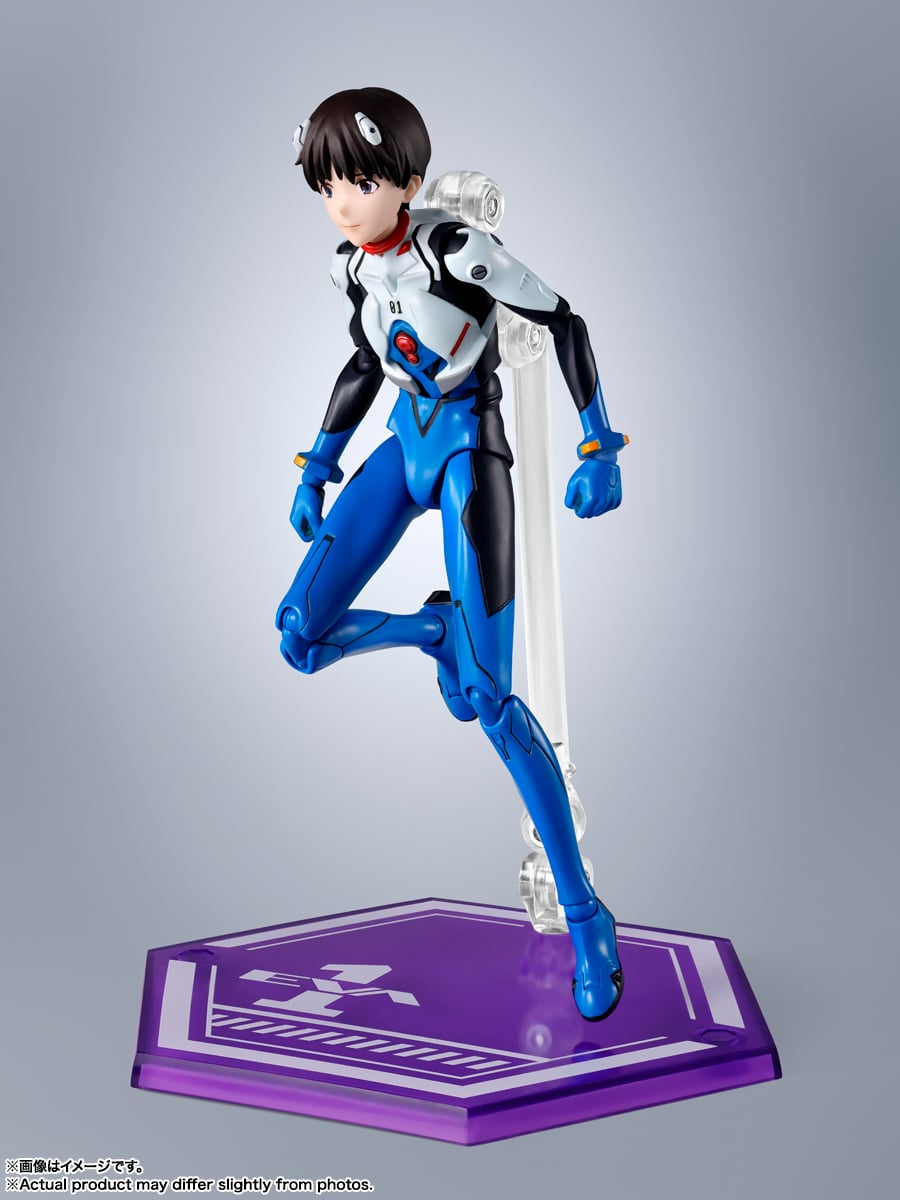 Rebuild of Evangelion S.H.Figuarts Shinji Ikari Action Figure Gallery Image 6
