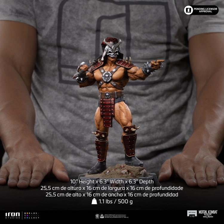 Mortal Kombat Shao Kahn, Emperor of Outworld 1/10 Scale Limited Edition Statue Gallery Image 12