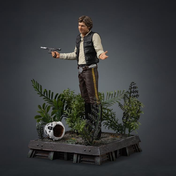 Star Wars: Return of the Jedi Han Solo 1/10 Art Scale Statue Gallery Image 5