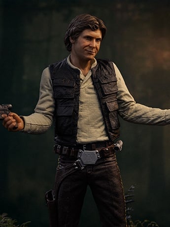 Star Wars: Return of the Jedi Han Solo 1/10 Art Scale Statue Gallery Image 2