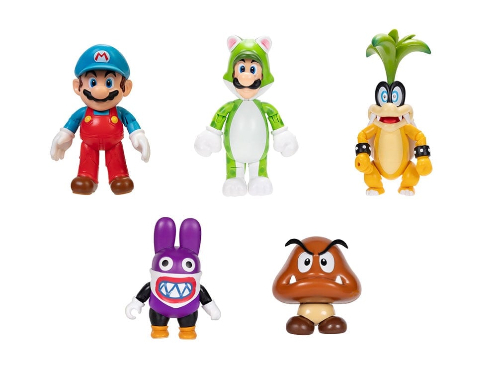 World of Nintendo 4-Inch Scale Wave 49 Set of 5 Figures