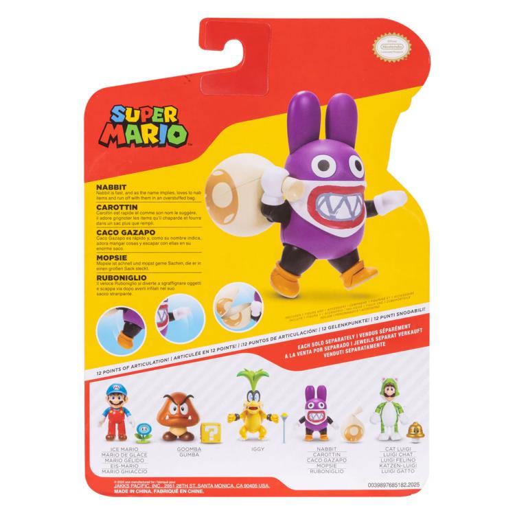 World of Nintendo 4-Inch Scale Wave 49 Set of 5 Figures