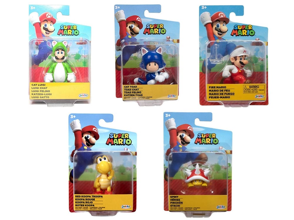 World of Nintendo 2.5-Inch Scale Wave 57 Set of 5 Limited