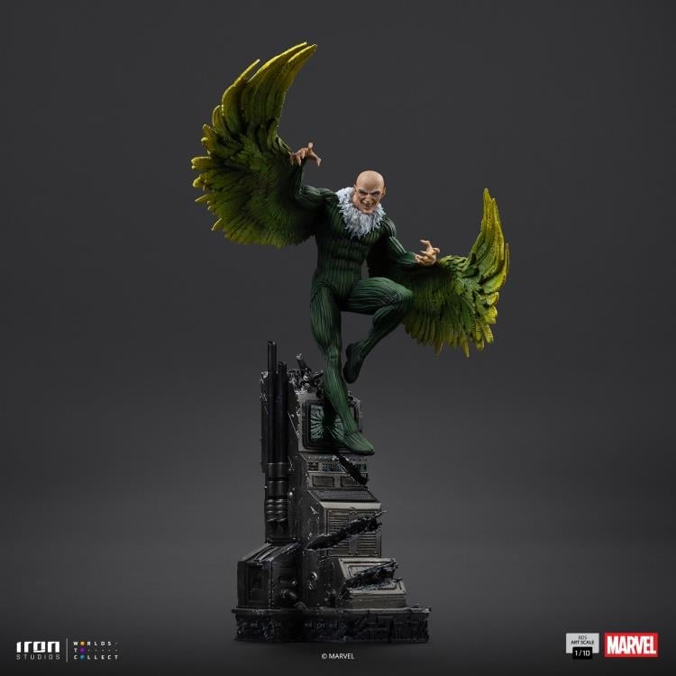 Marvel Spider-Man vs Villains Battle Diorama Series Vulture 1/10 Art Scale Statue Gallery Image 3