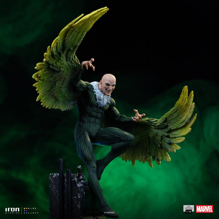 Marvel Spider-Man vs Villains Battle Diorama Series Vulture 1/10 Art Scale Statue Gallery Image 8