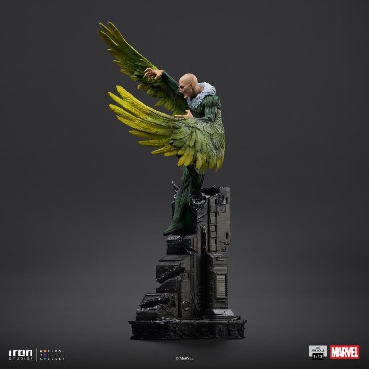 Marvel Spider-Man vs Villains Battle Diorama Series Vulture 1/10 Art Scale Statue Gallery Image 4