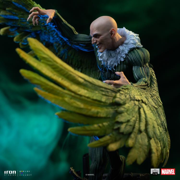 Marvel Spider-Man vs Villains Battle Diorama Series Vulture 1/10 Art Scale Statue Gallery Image 10