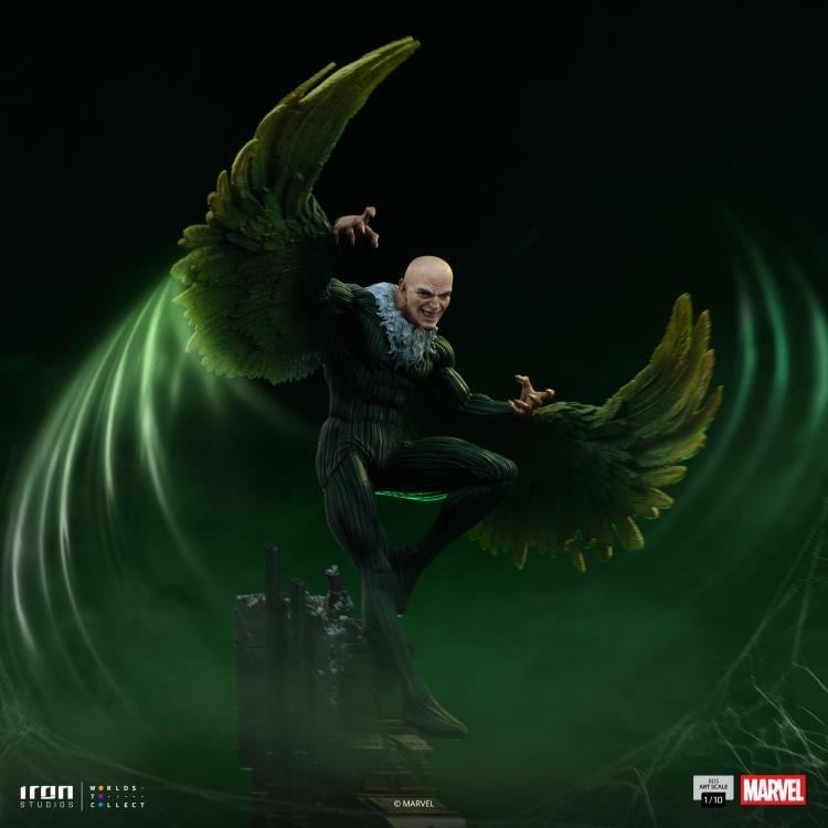 Marvel Spider-Man vs Villains Battle Diorama Series Vulture 1/10 Art Scale Statue Gallery Image 7
