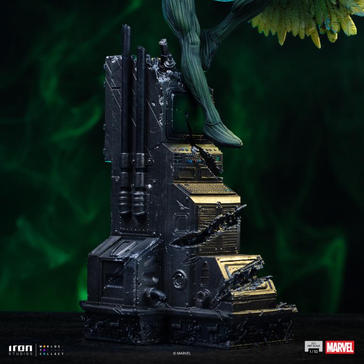 Marvel Spider-Man vs Villains Battle Diorama Series Vulture 1/10 Art Scale Statue Gallery Image 11