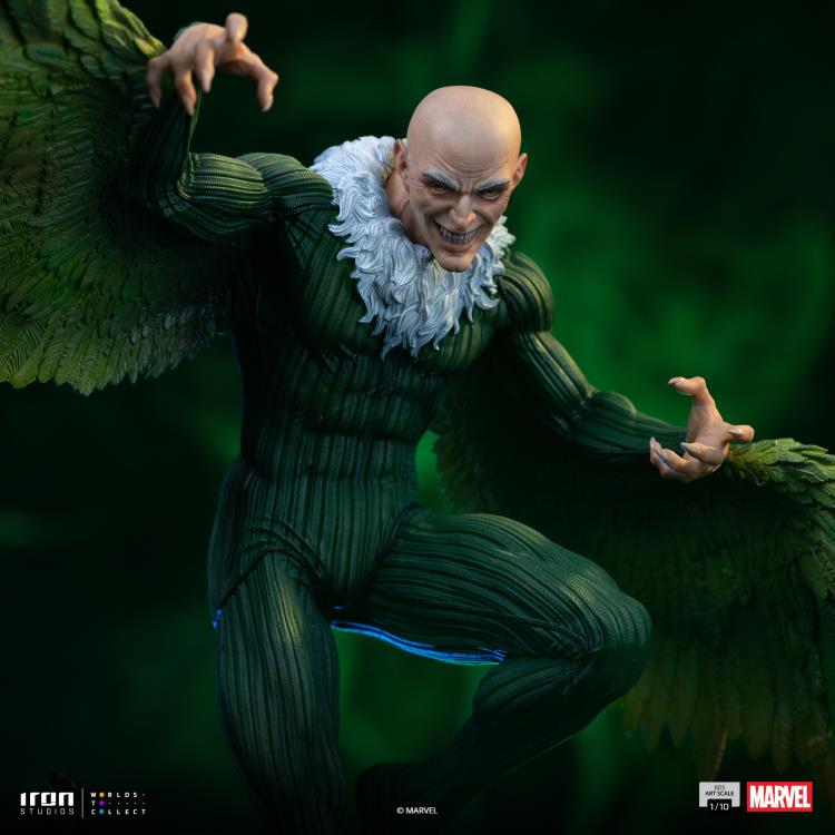 Marvel Spider-Man vs Villains Battle Diorama Series Vulture 1/10 Art Scale Statue Gallery Image 9