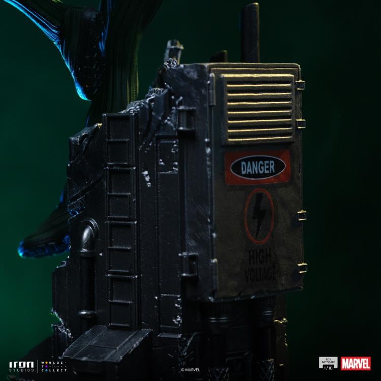 Marvel Spider-Man vs Villains Battle Diorama Series Vulture 1/10 Art Scale Statue Gallery Image 12
