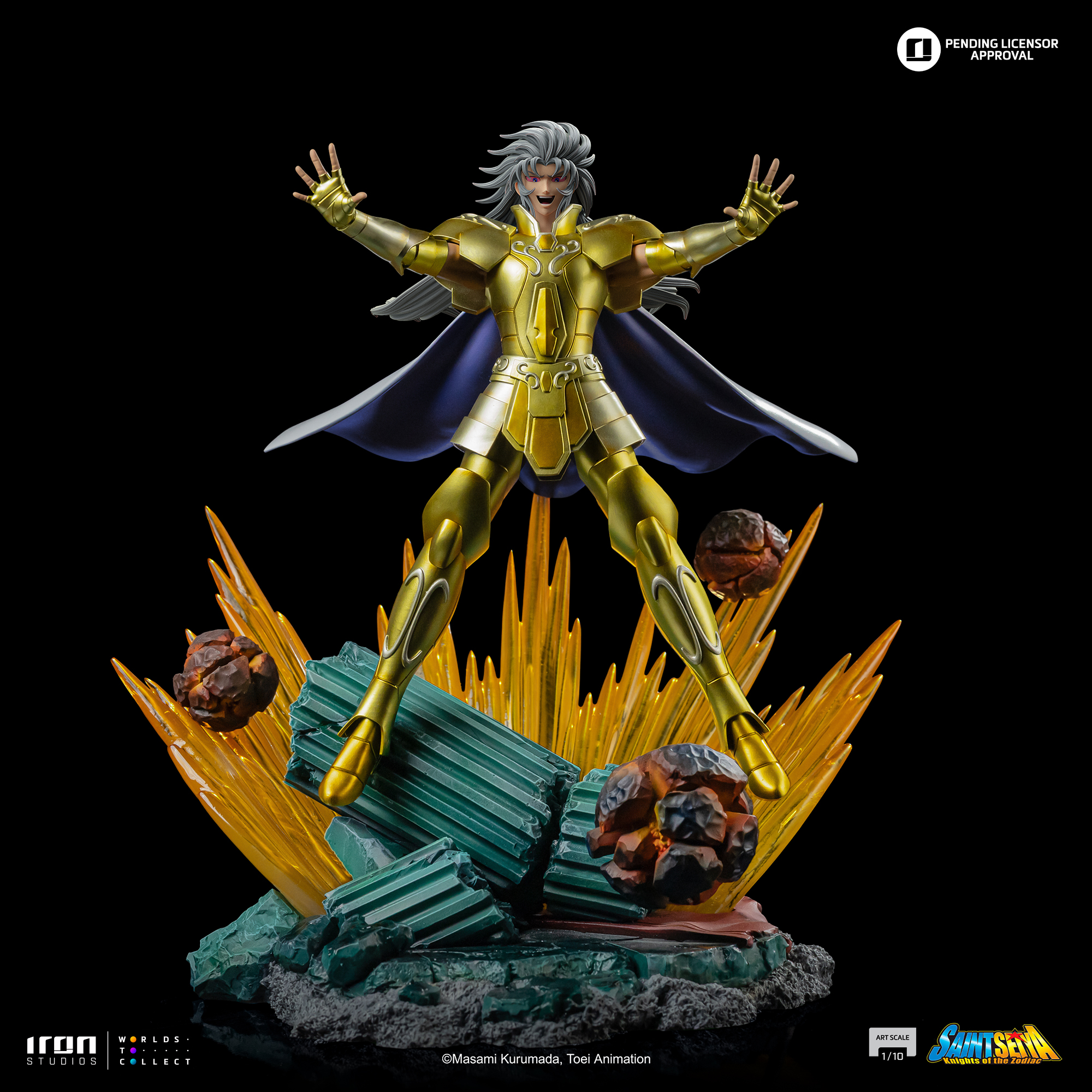 STATUE 1:6 SAINT SEIYA by FOC STUDIO - Gemini no Saga - 152 ex RARE EUR 599,00 - FR
