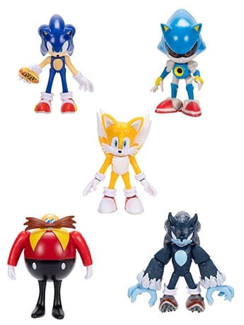 Sonic the Hedgehog 35th Anniversary 2.5-Inch Scale Wave 24 Set of 5 Action Figures Gallery Image 2
