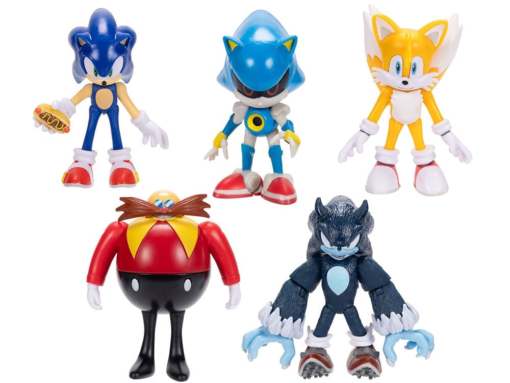 Sonic the Hedgehog 35th Anniversary 2.5-Inch Scale Wave 24 Set of