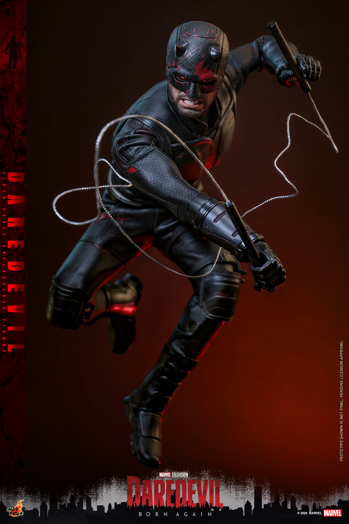 Daredevil: Born Again TMS186 Daredevil (Season 2) 1/6th Scale Collectible Figure Gallery Image 9