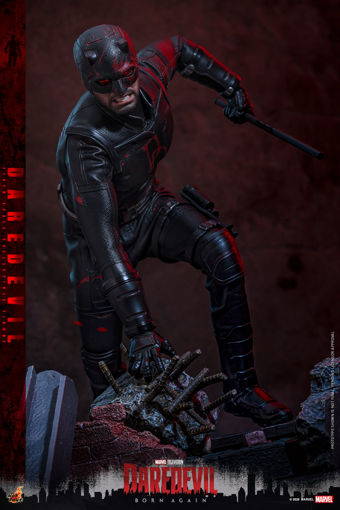 Daredevil: Born Again TMS186 Daredevil (Season 2) 1/6th Scale Collectible Figure Gallery Image 10