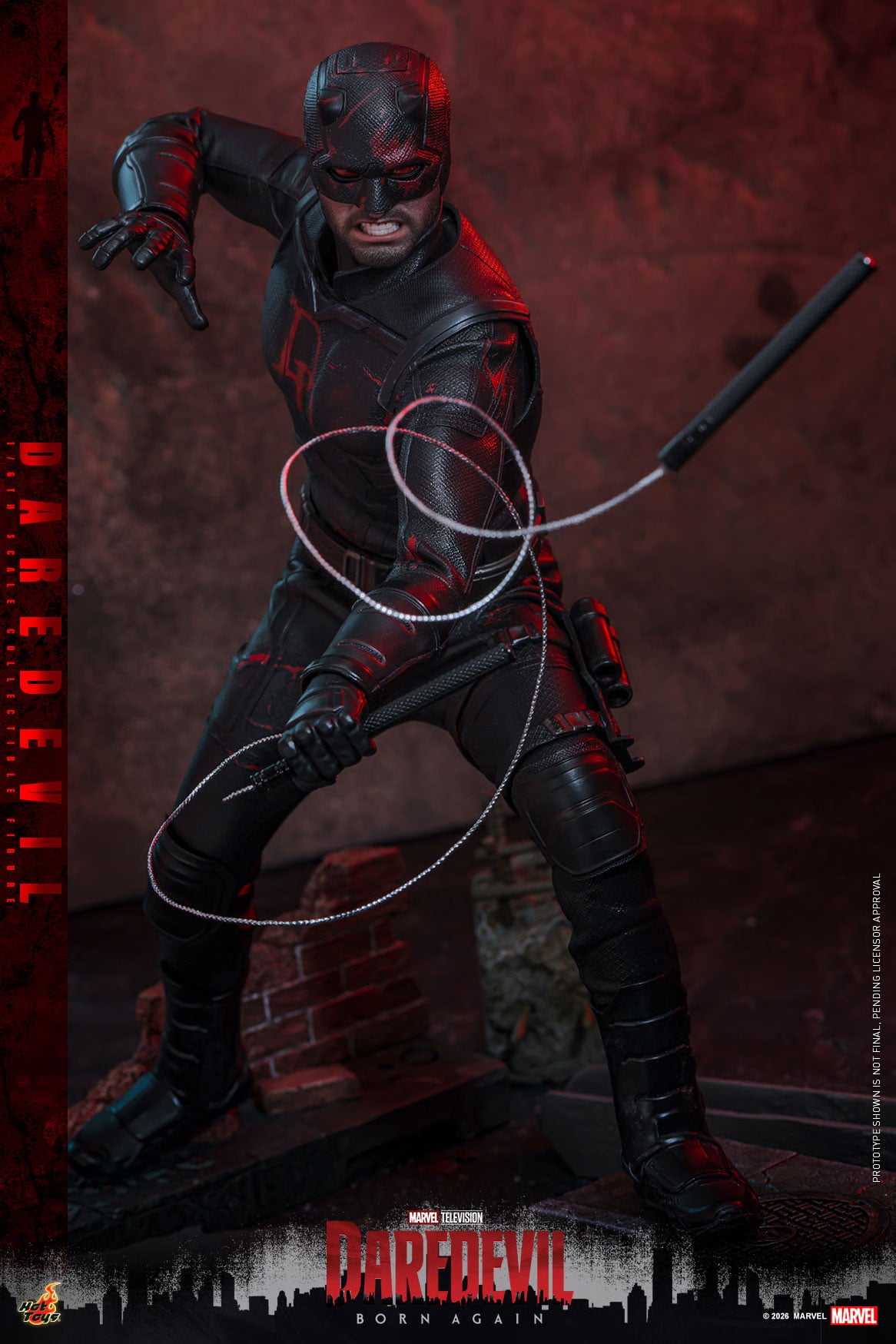 Daredevil: Born Again TMS186 Daredevil (Season 2) 1/6th Scale Collectible Figure Gallery Image 6