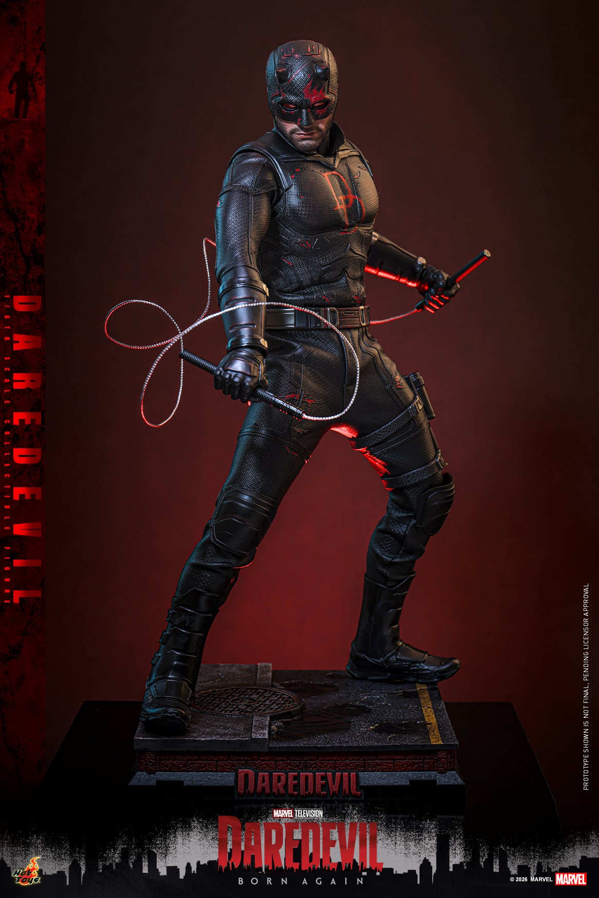 Daredevil: Born Again TMS186 Daredevil (Season 2) 1/6th Scale Collectible Figure Gallery Image 4