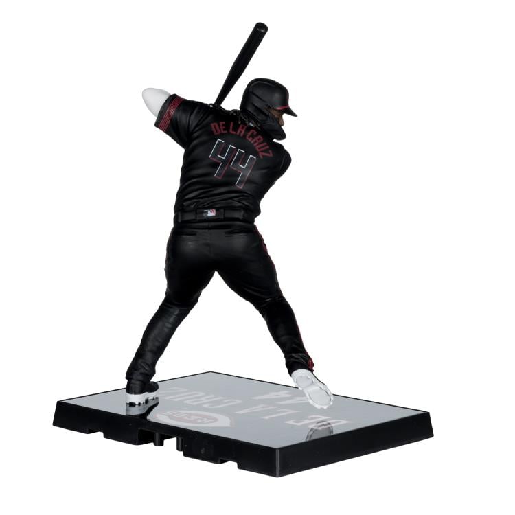 MLB SportsPicks Elly De La Cruz (City Connect Jersey) (Cincinnati Reds) 7" Posed Figure Gallery Image 4