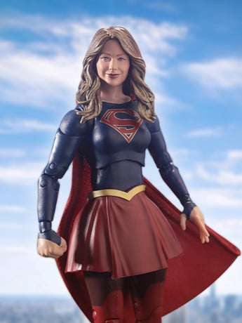 Supergirl (TV Series) DC Multiverse Supergirl (Deluxe Theatrical Edition) Action Figure Gallery Image 2