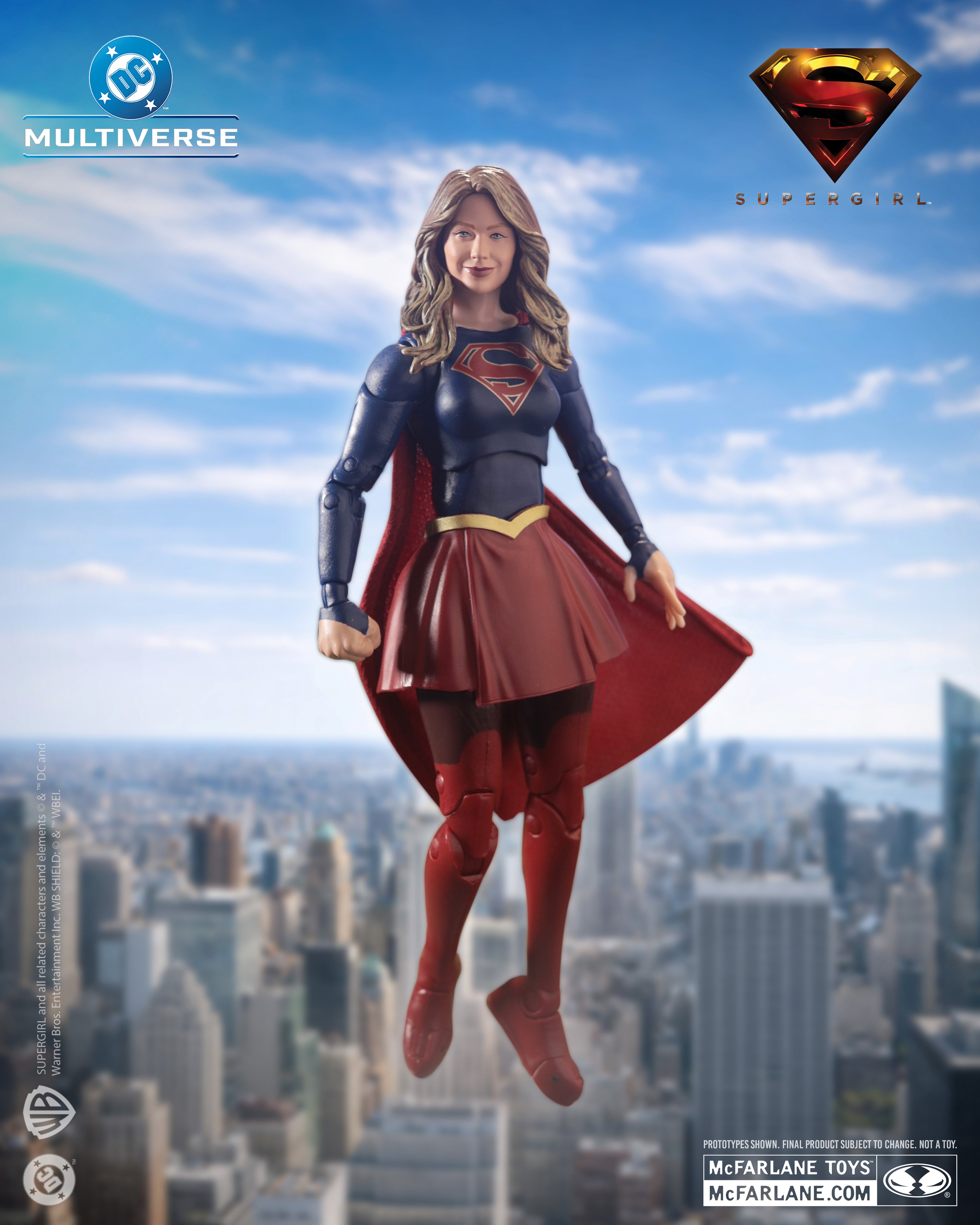 Supergirl (TV Series) DC Multiverse Supergirl (Deluxe Theatrical Edition) Action Figure Gallery Image 4