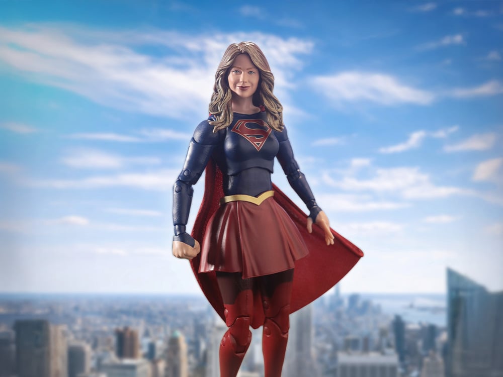 Supergirl (TV Series) DC Multiverse Supergirl (Deluxe Theatrical Edition) Action Figure Gallery Image 1