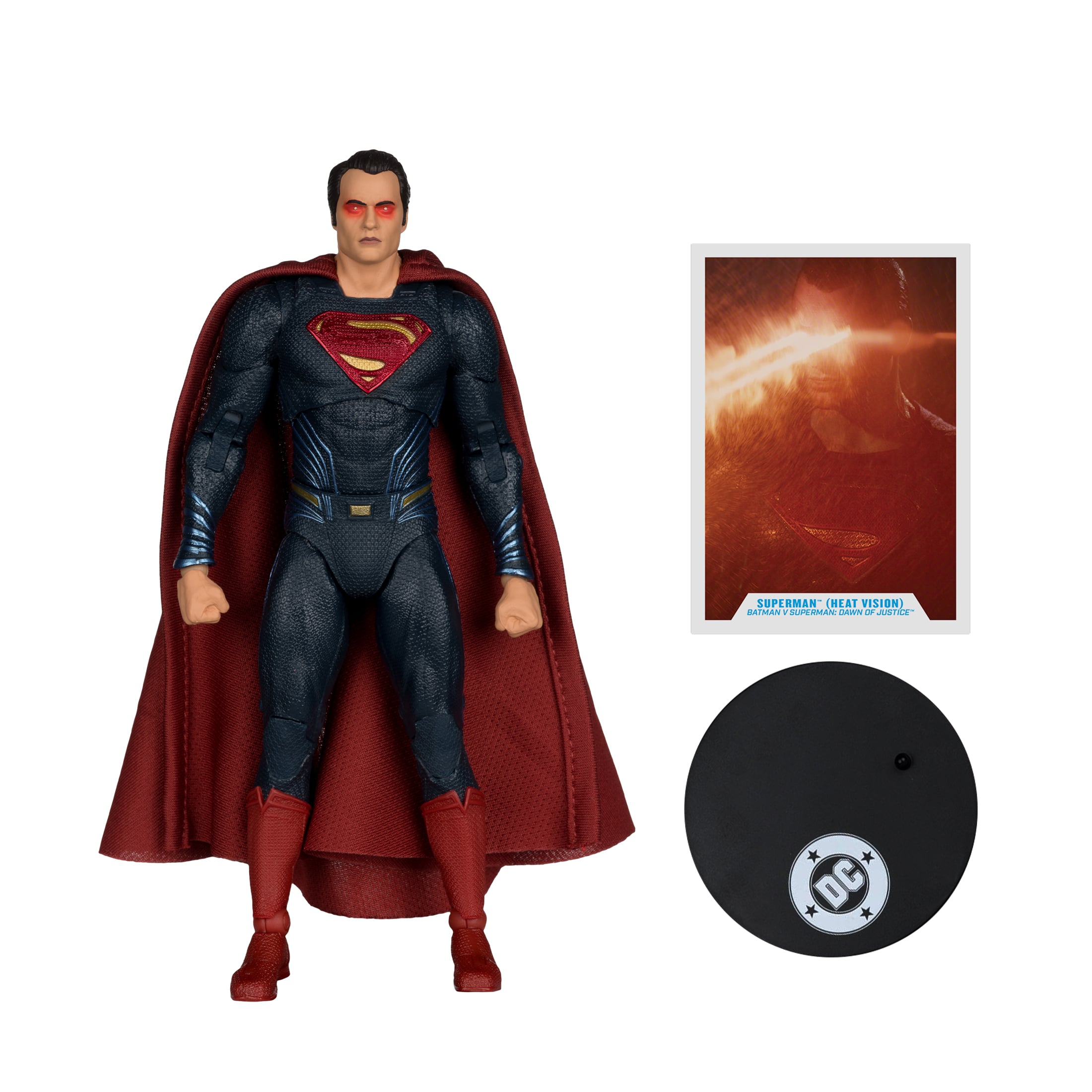 Batman v Superman: Dawn of Justice DC Multiverse Superman (Heat Vision Ver.) Action Figure Gallery Image 9