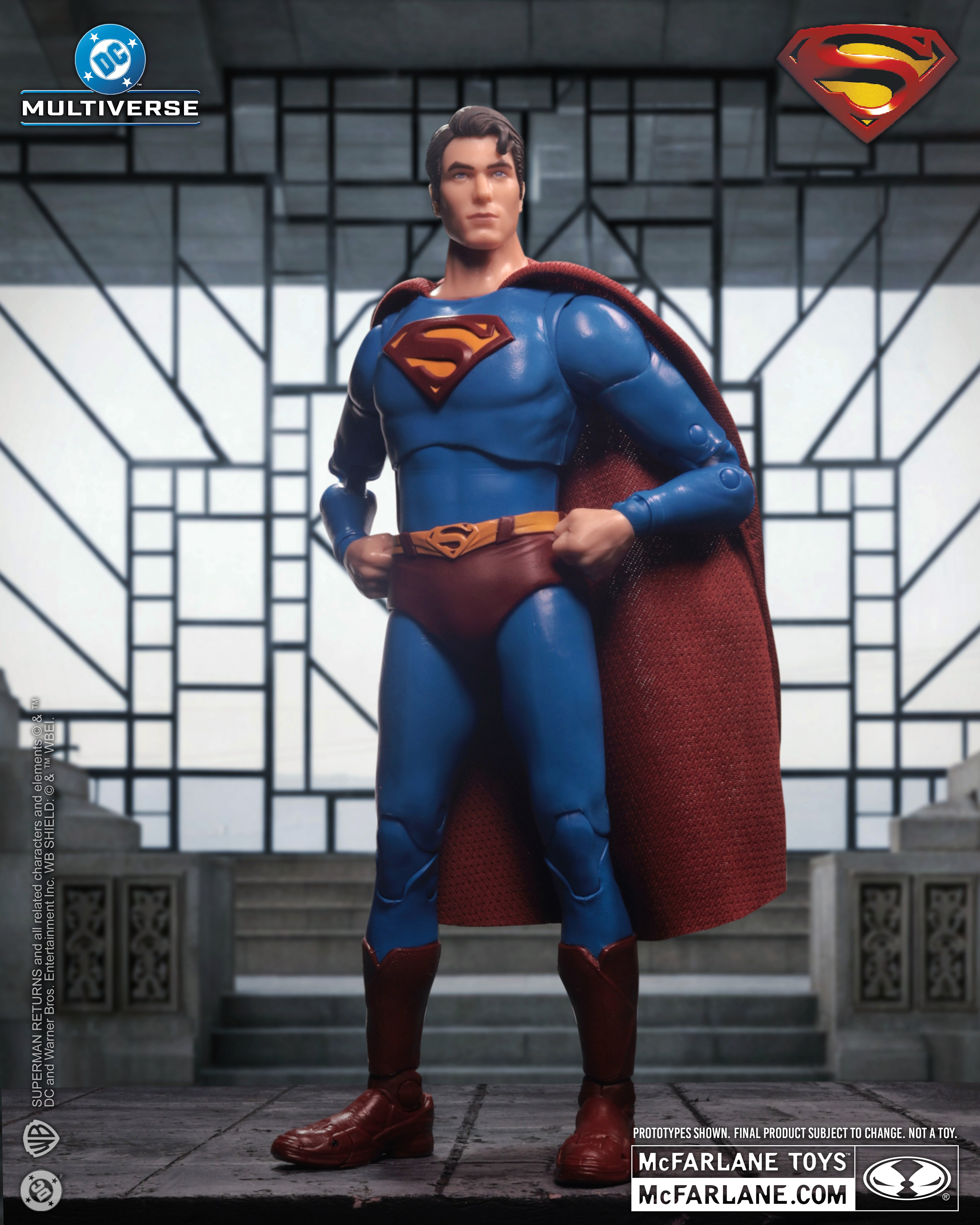 Superman Returns (2006) DC Multiverse Superman Action Figure Gallery Image 3