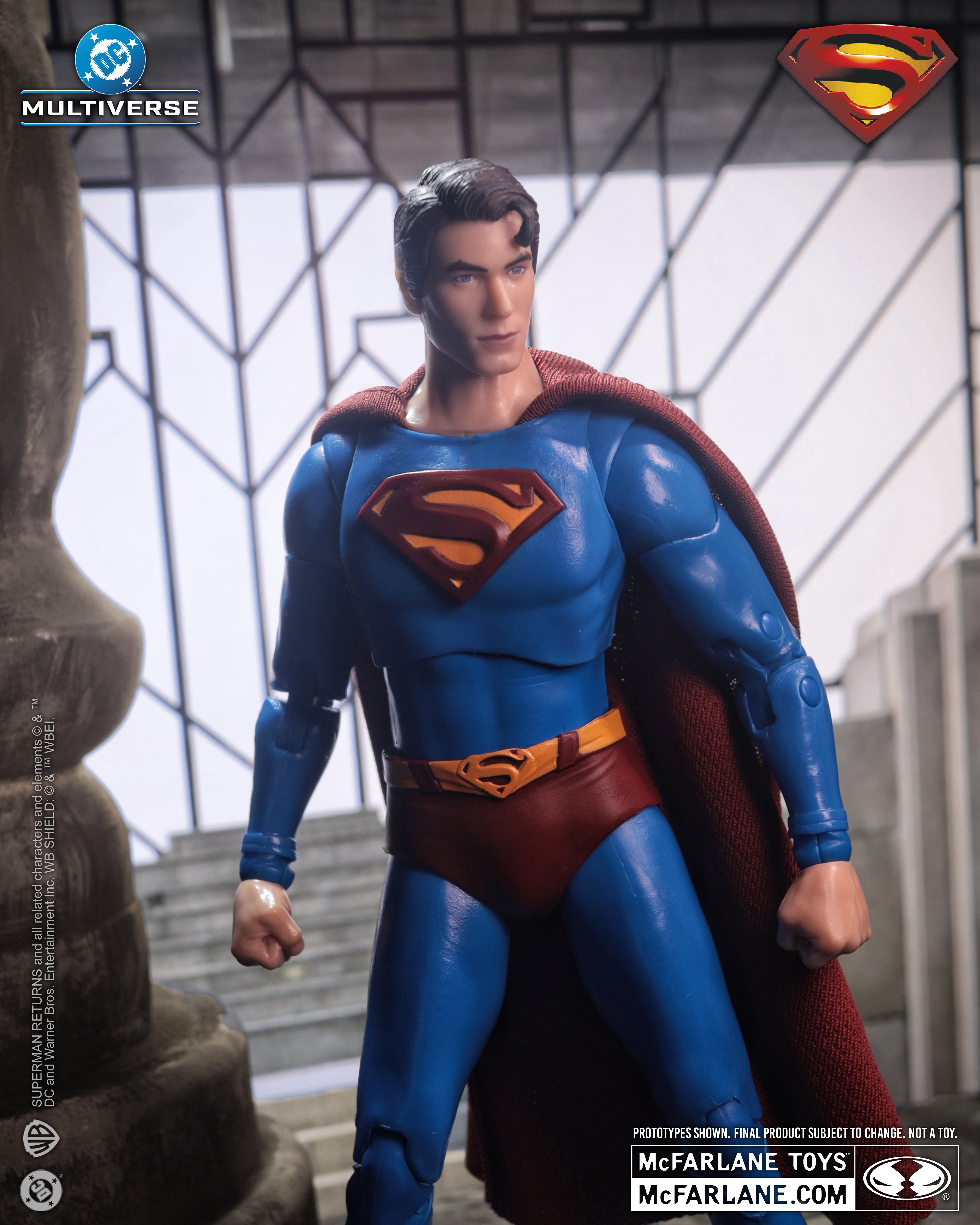 Superman Returns (2006) DC Multiverse Superman Action Figure Gallery Image 4