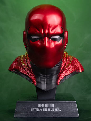 Batman: Three Jokers Red Hood Cowl 1/3 Scale Replica Gallery Image 2