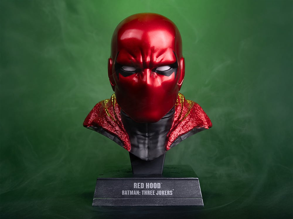 Batman: Three Jokers Red Hood Cowl 1/3 Scale Replica Gallery Image 1