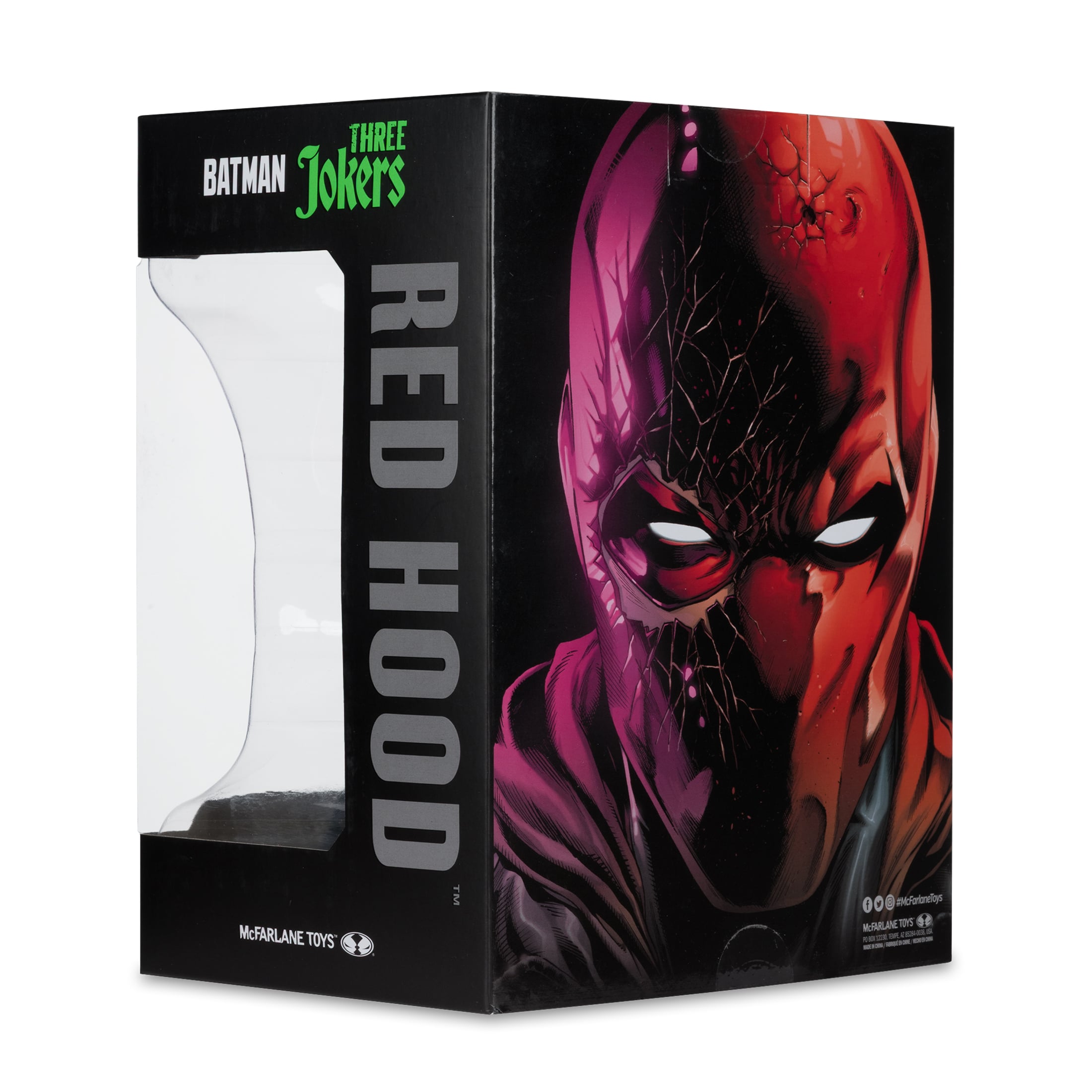 Batman: Three Jokers Red Hood Cowl 1/3 Scale Replica Gallery Image 15