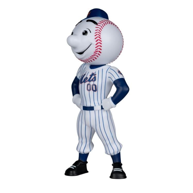 MLB SportsPicks Mr. Met (New York Mets) 8" Vinyl Mascot Figure Gallery Image 4