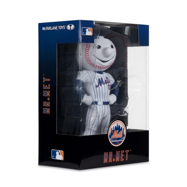 MLB SportsPicks Mr. Met (New York Mets) 8" Vinyl Mascot Figure Gallery Image 8