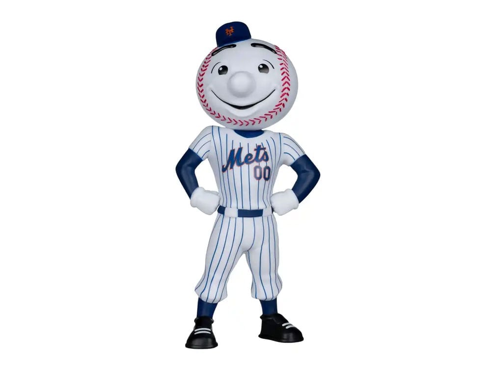 MLB SportsPicks Mr. Met (New York Mets) 8" Vinyl Mascot Figure Gallery Image 1