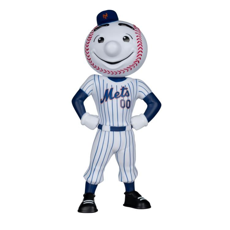 MLB SportsPicks Mr. Met (New York Mets) 8" Vinyl Mascot Figure Gallery Image 6