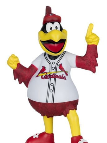 MLB SportsPicks Fredbird (St Louis Cardinals) 8" Vinyl Mascot Figure Gallery Image 2